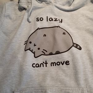 So lazy can't move sweatshirt XL